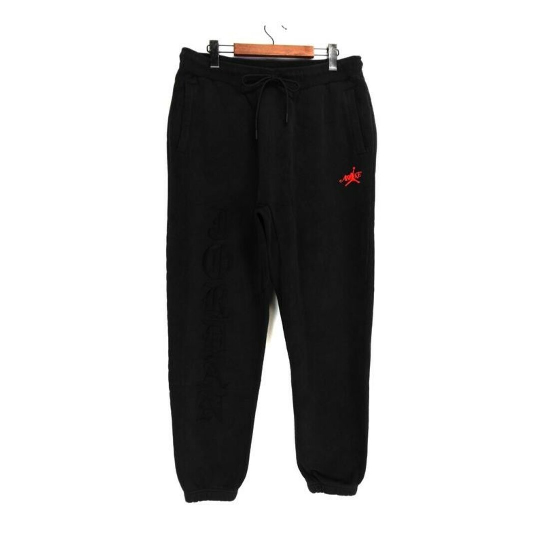 Jordan Brand（NIKE）(ジョーダン)のジョーダン ブランド JORDAN BRAND × アウェイク ニューヨーク AWAKE NY ■ 【 M J AWNY FLC PANT FQ5445 010 】 ロゴ 刺繍 デザイン フリース スウェット パンツ　32423 メンズのパンツ(その他)の商品写真