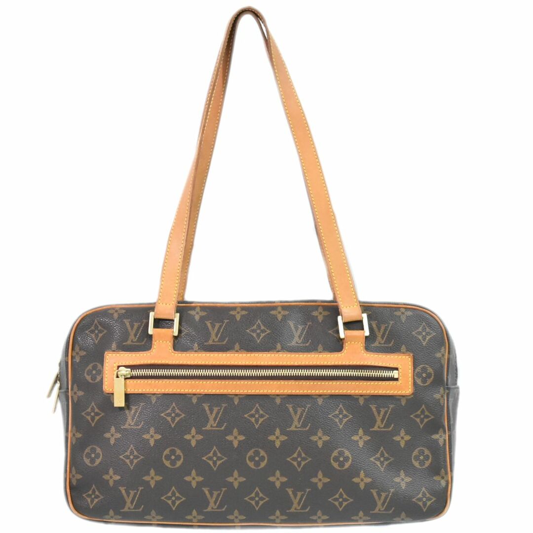 LOUIS VUITTON(ルイヴィトン)の本物 ルイヴィトン LOUIS VUITTON LV シテ GM モノグラム ショルダーバッグ ブラウン M51181 Cite ビトン バック 中古 レディースのバッグ(ショルダーバッグ)の商品写真