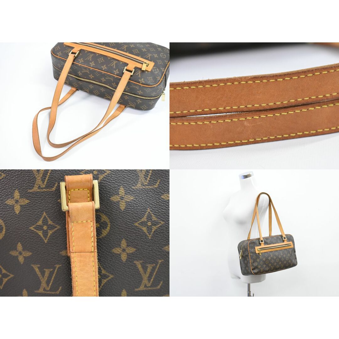 LOUIS VUITTON(ルイヴィトン)の本物 ルイヴィトン LOUIS VUITTON LV シテ GM モノグラム ショルダーバッグ ブラウン M51181 Cite ビトン バック 中古 レディースのバッグ(ショルダーバッグ)の商品写真