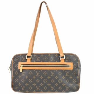 ルイヴィトン(LOUIS VUITTON)の本物 ルイヴィトン LOUIS VUITTON LV シテ GM モノグラム ショルダーバッグ ブラウン M51181 Cite ビトン バック 中古(ショルダーバッグ)