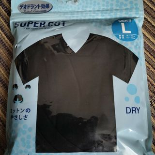 513  ABCマート　SUPERCOT  Ｌサイズブラック未使用品(Tシャツ/カットソー(半袖/袖なし))