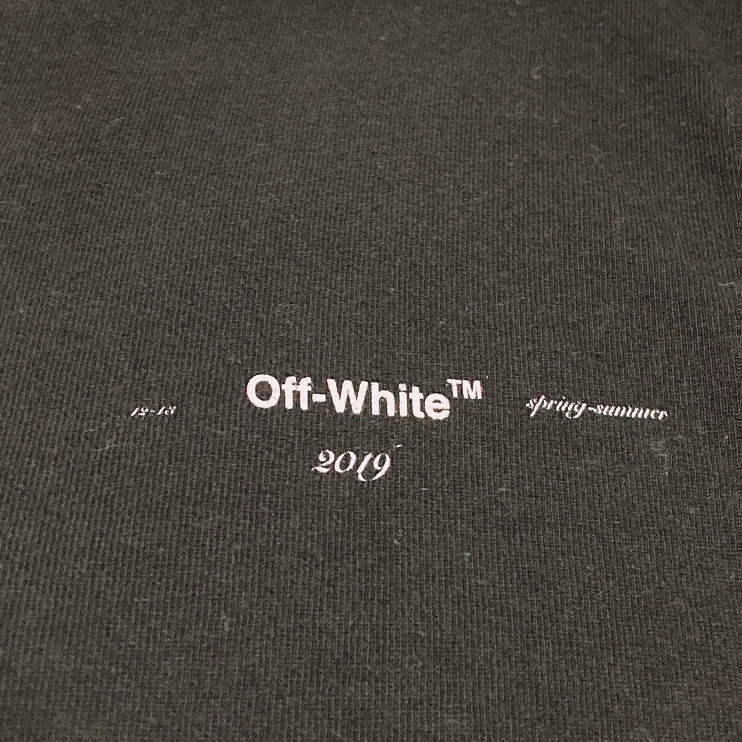 Off-White - OFF-WHITE ロングTシャツ 【美品】XS ビッグロゴ Off-White - OFF-WHITE ロングTシャツ 【美品】XS ビッグロゴ