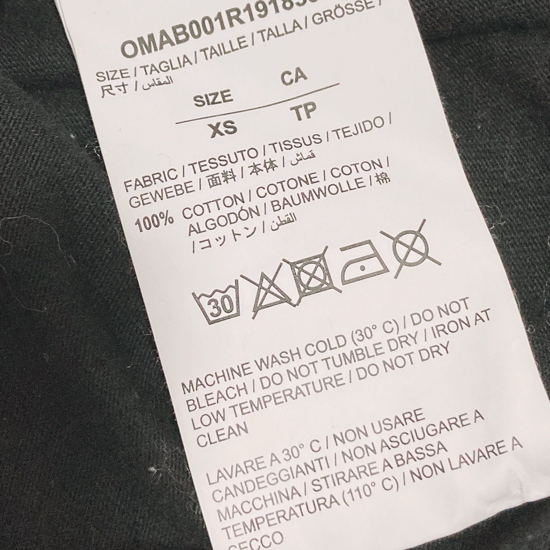 Off-White - OFF-WHITE ロングTシャツ 【美品】XS ビッグロゴ Off-White - OFF-WHITE ロングTシャツ 【美品】XS ビッグロゴ