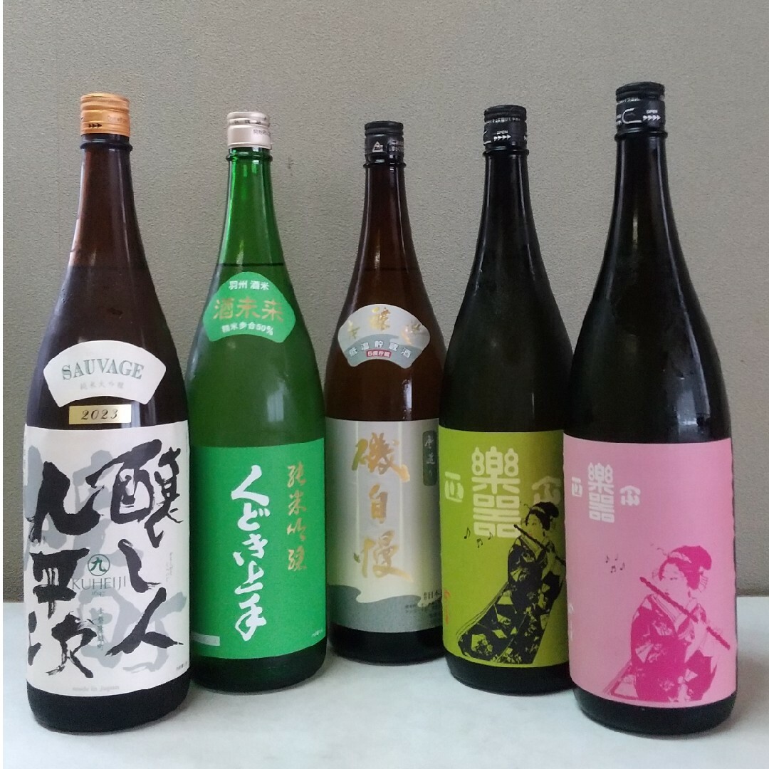 日本酒  1800ml  ５本セット 食品/飲料/酒の酒(日本酒)の商品写真