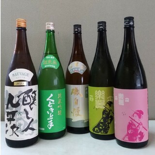 日本酒  1800ml  ５本セット(日本酒)