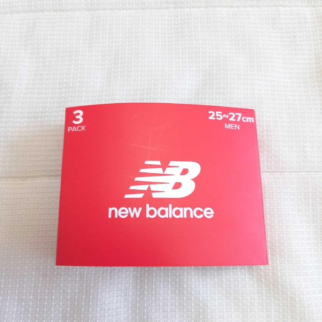 New Balance(ニューバランス)の【25-27】 New Balance  メンズ  靴下 3足  RMKNB1 メンズのレッグウェア(ソックス)の商品写真