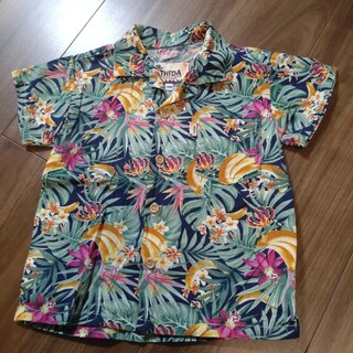 沖縄アロハシャツ100センチ(Tシャツ/カットソー)