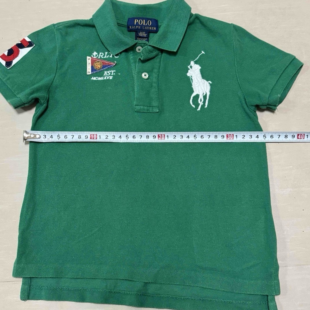 POLO RALPH LAUREN(ポロラルフローレン)のポロラルフローレン ポロシャツ 100 キッズ/ベビー/マタニティのキッズ服男の子用(90cm~)(Tシャツ/カットソー)の商品写真