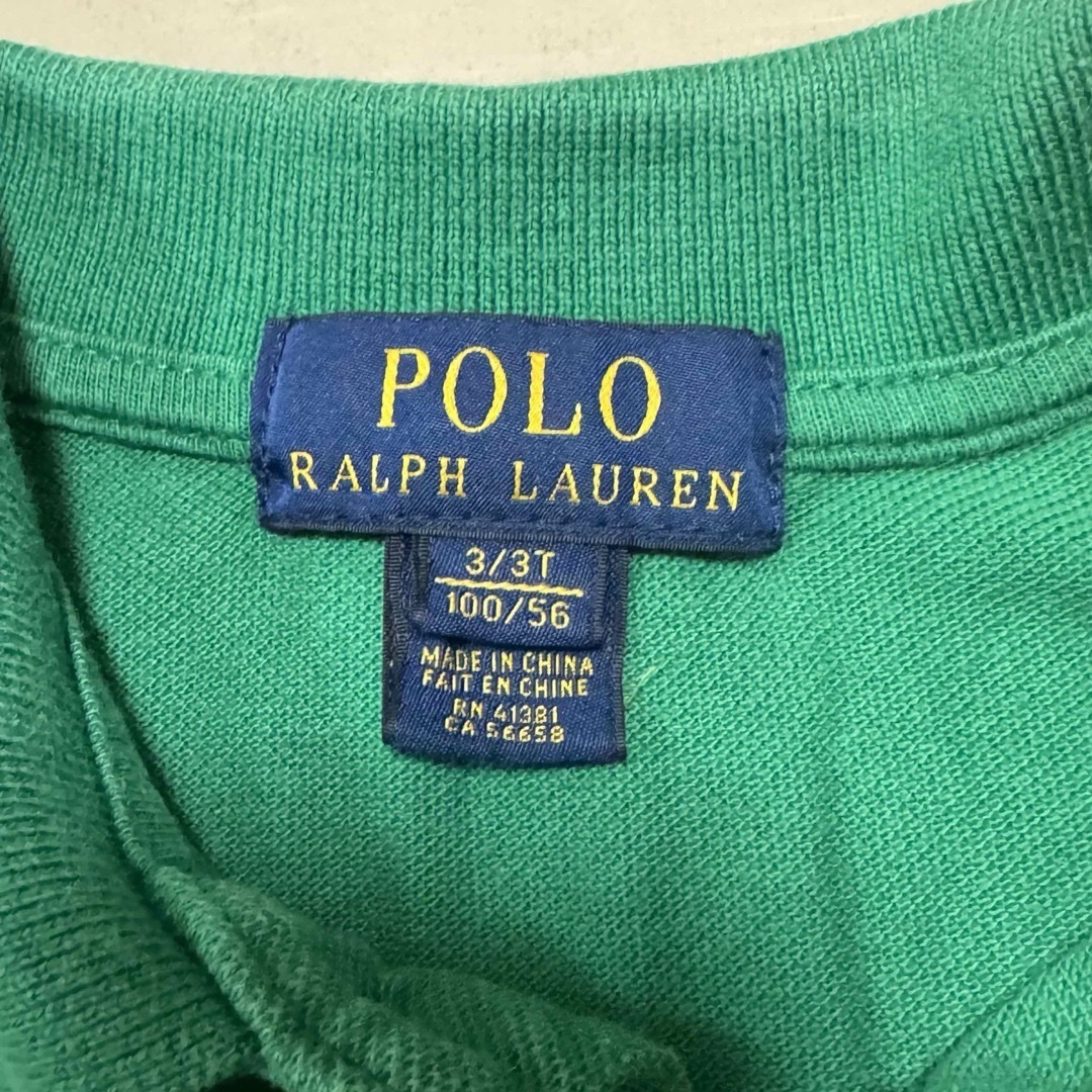 POLO RALPH LAUREN(ポロラルフローレン)のポロラルフローレン ポロシャツ 100 キッズ/ベビー/マタニティのキッズ服男の子用(90cm~)(Tシャツ/カットソー)の商品写真