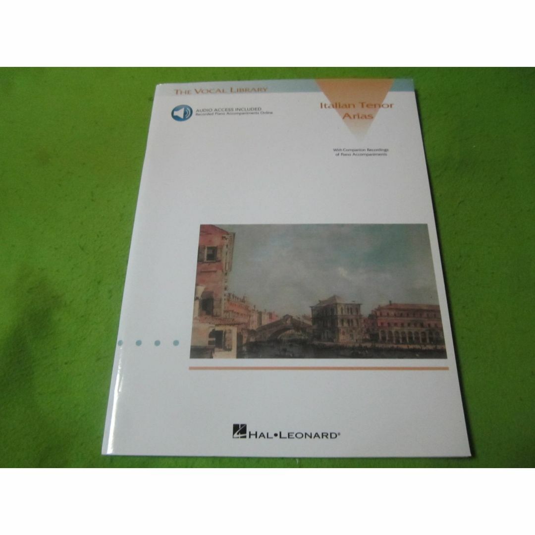 輸入楽譜　ヴォーカル　ライブラリー　イタリアン・テナー　アリア　音声コード付き エンタメ/ホビーの本(楽譜)の商品写真