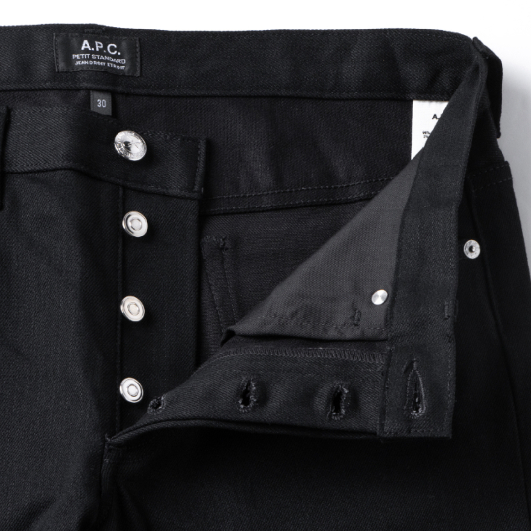 A.P.C(アーペーセー)のアーペーセー/A.P.C. パンツ アパレル メンズ PETIT STANDARD デニムパンツ NOIR M09002-COZZS-LZZ _0410ff メンズのパンツ(デニム/ジーンズ)の商品写真