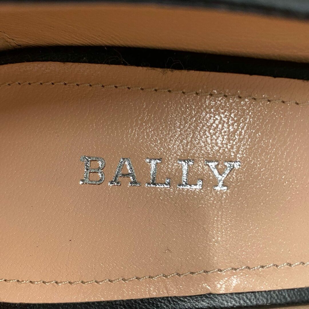 Bally(バリー)の2e13 【美品】 BALLY バリー PRALIA 30 レザーパンプス 39 1/2 ブラック イタリア製 シューズ レディースの靴/シューズ(ハイヒール/パンプス)の商品写真