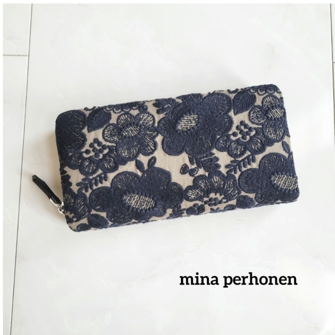 mina perhonen(ミナペルホネン)のまさ様ご専用★ミナペルホネン　楕円トートバック ハンドメイドのファッション小物(バッグ)の商品写真