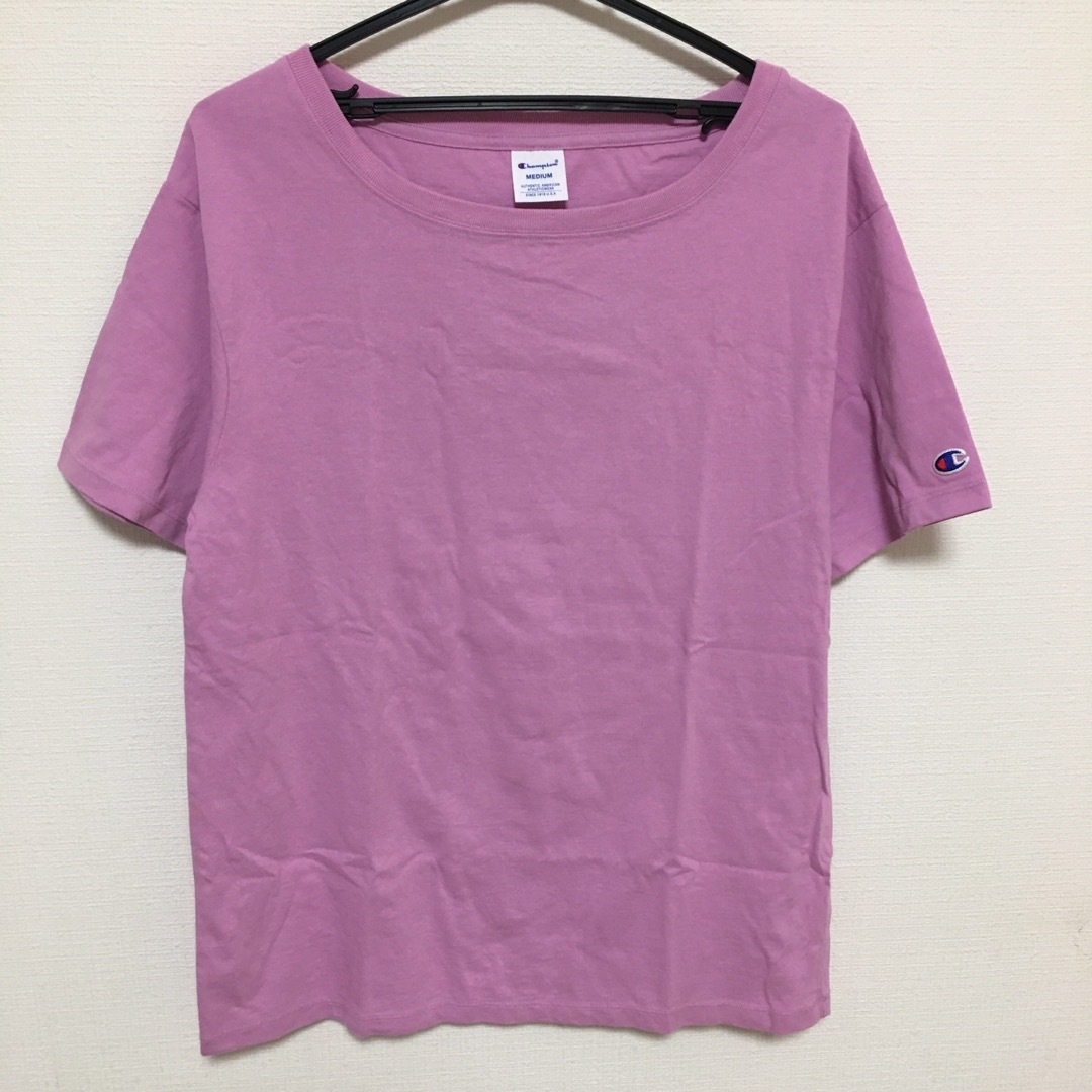 Champion(チャンピオン)のチャンピオン CHAMPION Tシャツ　無地　半袖　ワンポイント刺繍ロゴ メンズのトップス(Tシャツ/カットソー(半袖/袖なし))の商品写真