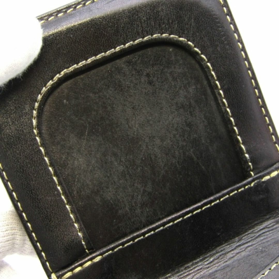 セブンセンス 二つ折財布 クロコダイル ポロサス 24003024 メンズのファッション小物(長財布)の商品写真
