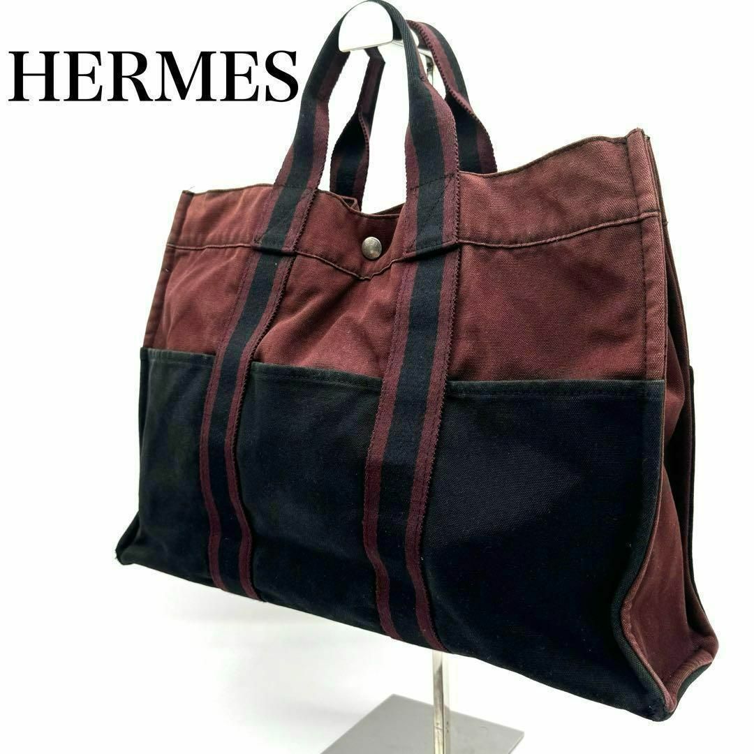 Hermes(エルメス)のHERMES エルメス フールトゥ ハンドバッグ メンズ レディース A4サイズ メンズのバッグ(トートバッグ)の商品写真