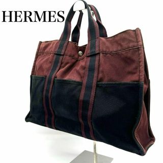 エルメス(Hermes)のHERMES エルメス フールトゥ ハンドバッグ メンズ レディース A4サイズ(トートバッグ)