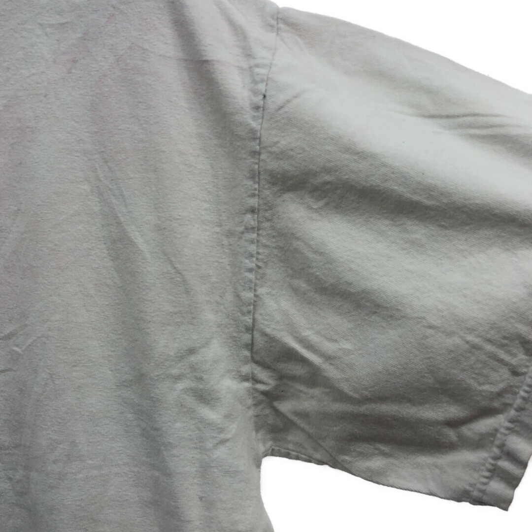 THE BEATLES ザ・ビートルズ 半袖Ｔシャツ バンドT ホワイト (メンズ XL) 中古 古着 Q6435 メンズのトップス(Tシャツ/カットソー(半袖/袖なし))の商品写真