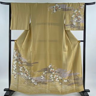 訪問着 身丈161cm 裄丈65.5cm 正絹 秀品 【中古】(着物)