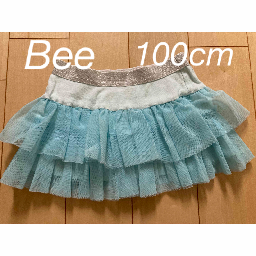 Bee 100cm   チュールスカート キッズ/ベビー/マタニティのキッズ服女の子用(90cm~)(スカート)の商品写真