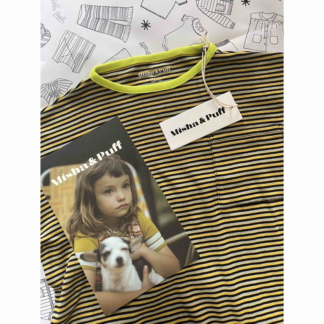 T-Shirt Dress 6y Misha&Puff キッズ/ベビー/マタニティのキッズ服女の子用(90cm~)(ワンピース)の商品写真