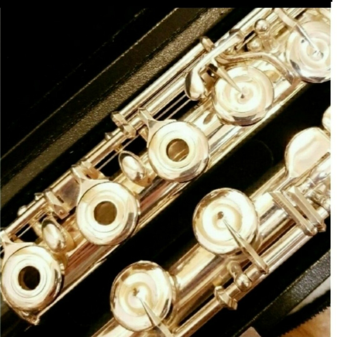 pearl(パール)のパールフルート Eメカリングキー 2種のケース付き 楽器の管楽器(フルート)の商品写真
