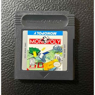 ゲームボーイ(ゲームボーイ)の海外版　モノポリー　MONOPOLY ゲームボーイ(携帯用ゲームソフト)