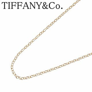 ティファニー(Tiffany & Co.)のティファニー チェーン ネックレス 61cm 750YG 新品仕上げ済 TIFFANY【16930】(ネックレス)