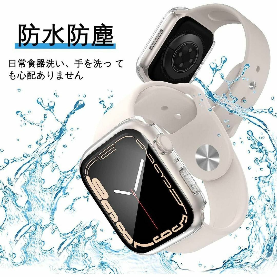 【2個入り】FALSAD Apple Watch カバー 41mm ガラスフィ メンズの時計(腕時計(デジタル))の商品写真