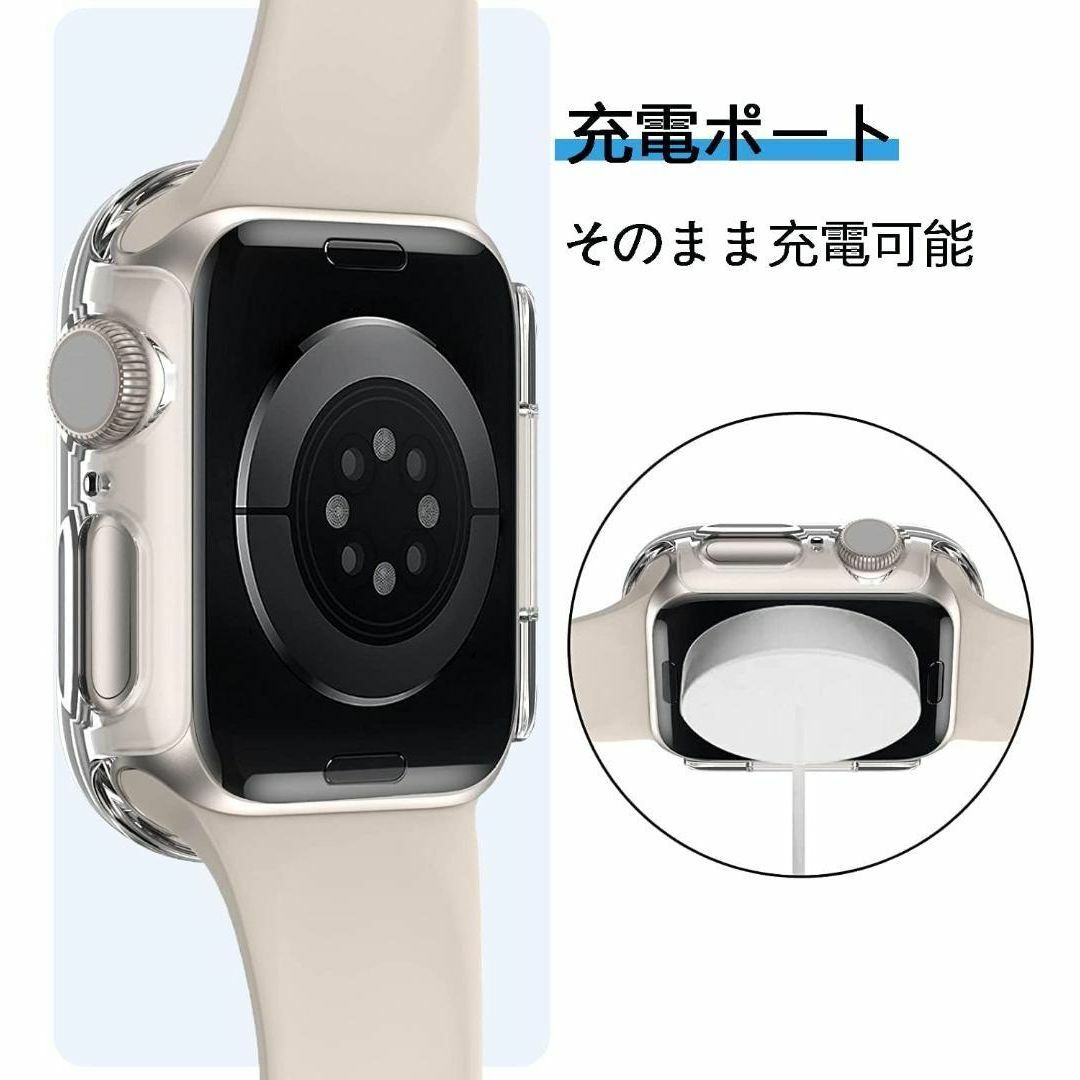 【2個入り】FALSAD Apple Watch カバー 41mm ガラスフィ メンズの時計(腕時計(デジタル))の商品写真