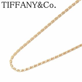 ティファニー(Tiffany & Co.)のティファニー スパイクチェーン ネックレス 60cm 750YG 16.4g 新品仕上げ済 TIFFANY【16555】(ネックレス)