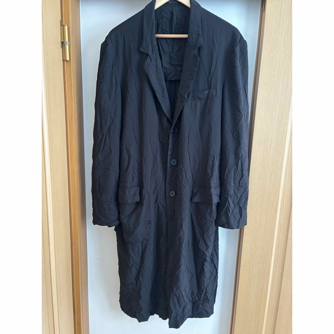 Yohji Yamamoto POUR HOMME(ヨウジヤマモトプールオム)のregulation yohji yamamoto 18ss シワ ジャケット メンズのジャケット/アウター(テーラードジャケット)の商品写真