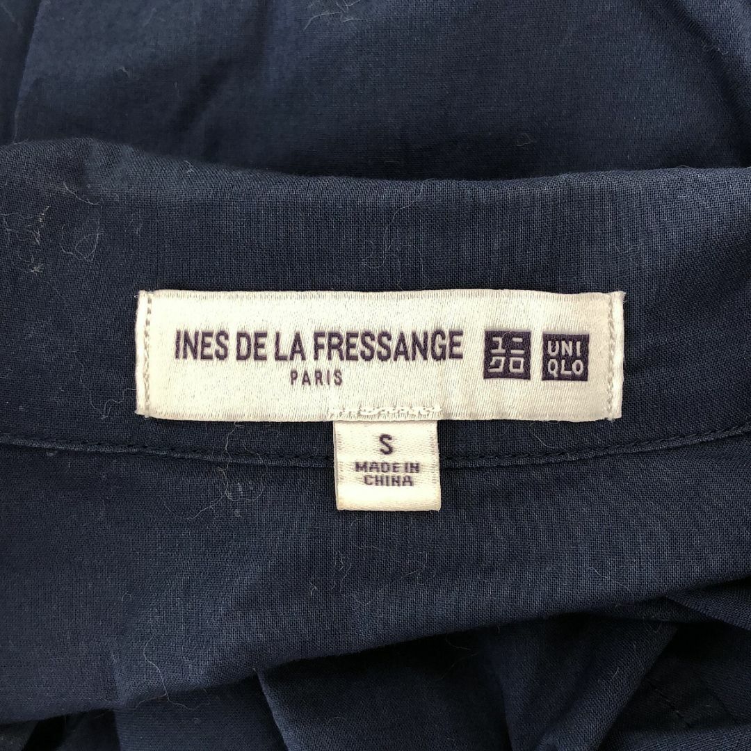 UNIQLO(ユニクロ)のユニクロ ワンピース INES DE LA FRESSANGE コラボ 紐付き  レディースのワンピース(ロングワンピース/マキシワンピース)の商品写真