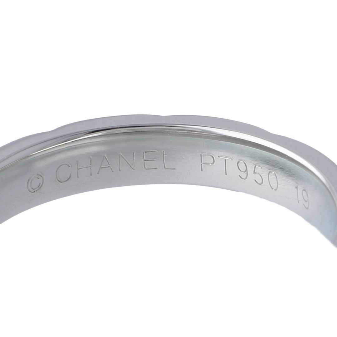 CHANEL(シャネル)のシャネル マトラッセ リング ミディアム #56 PT950 幅3.5mm 新品仕上げ済 CHANEL【17012】 レディースのアクセサリー(リング(指輪))の商品写真