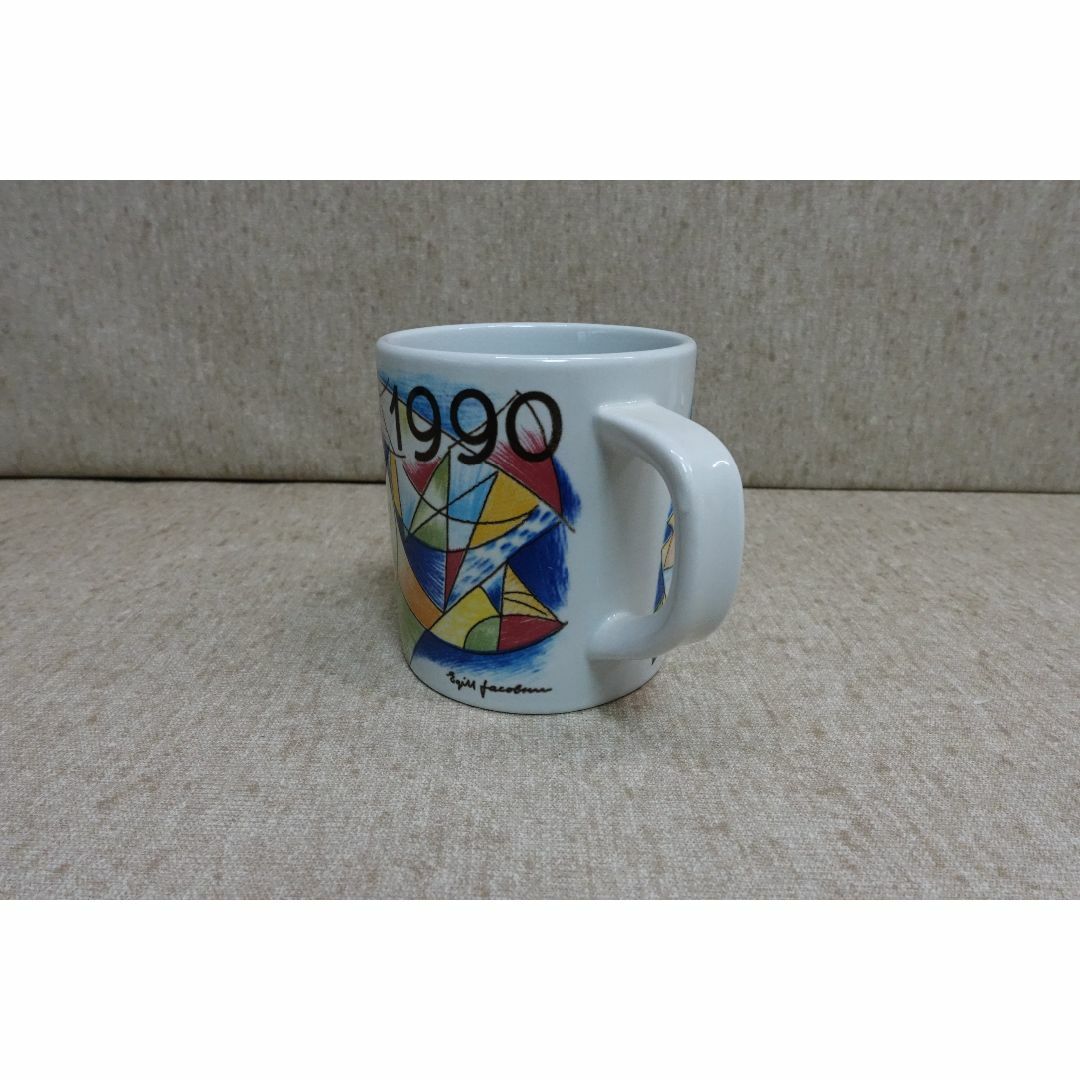 ROYAL COPENHAGEN(ロイヤルコペンハーゲン)の１９９０年 ロイヤルコペンハーゲン マグカップ Small サイズ エンタメ/ホビーの美術品/アンティーク(陶芸)の商品写真