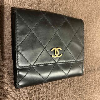 シャネル(CHANEL)のシャネル CHANEL マトラッセ Wホック 2つ折り財布(財布)