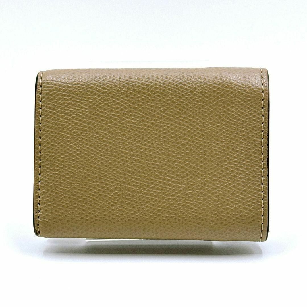 FENDI(フェンディ)のフェンディ レザー エフイズ 三つ折り財布　グレー レディースのファッション小物(財布)の商品写真