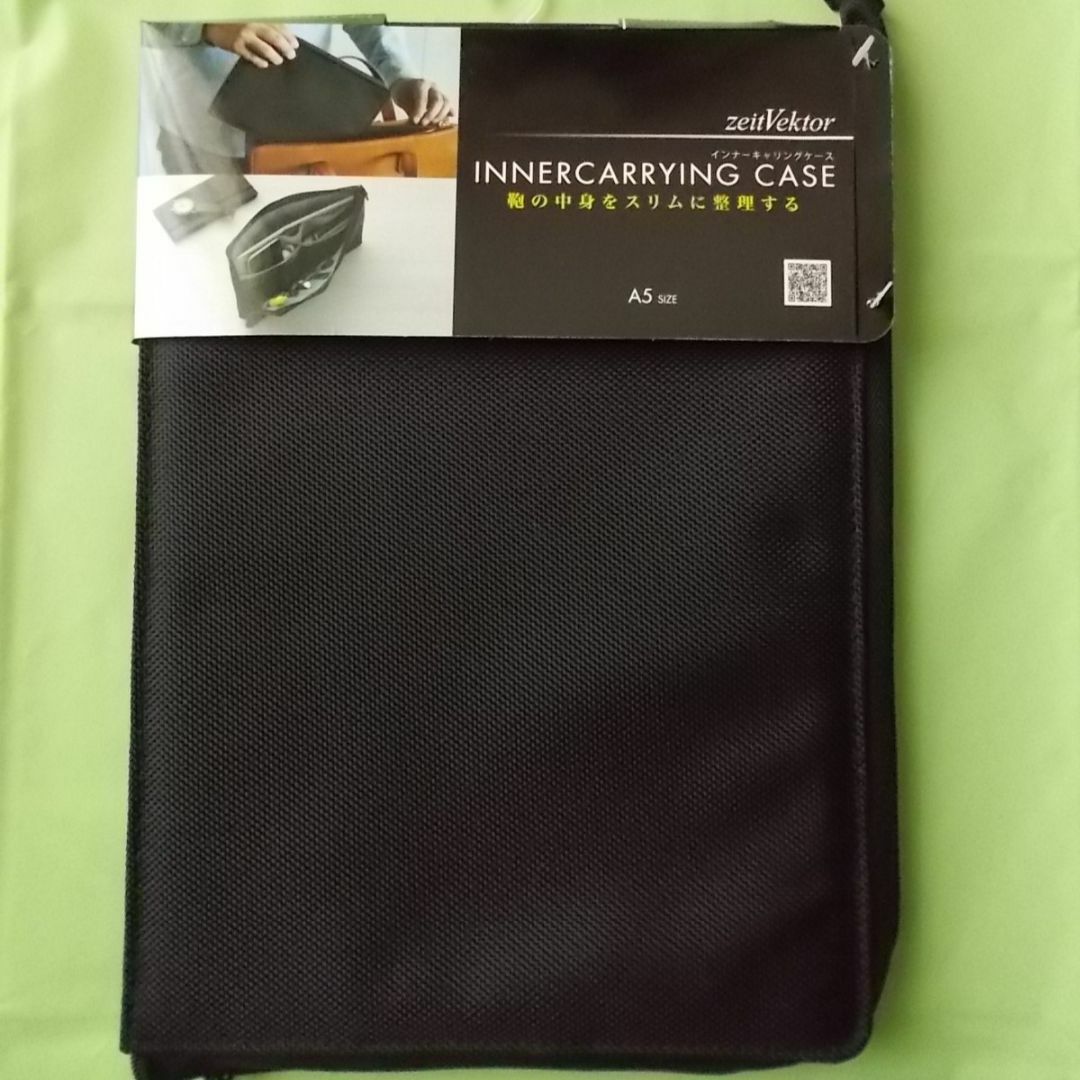 zeitVektorインナーキャリングケースA5黒 メンズのバッグ(その他)の商品写真