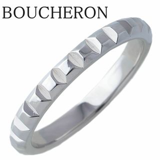 BOUCHERON - ブシュロン キャトル クルドパリ リング 現行モデル ミディアム #56 PT950 新品仕上げ済 BOUCHERON【16783】