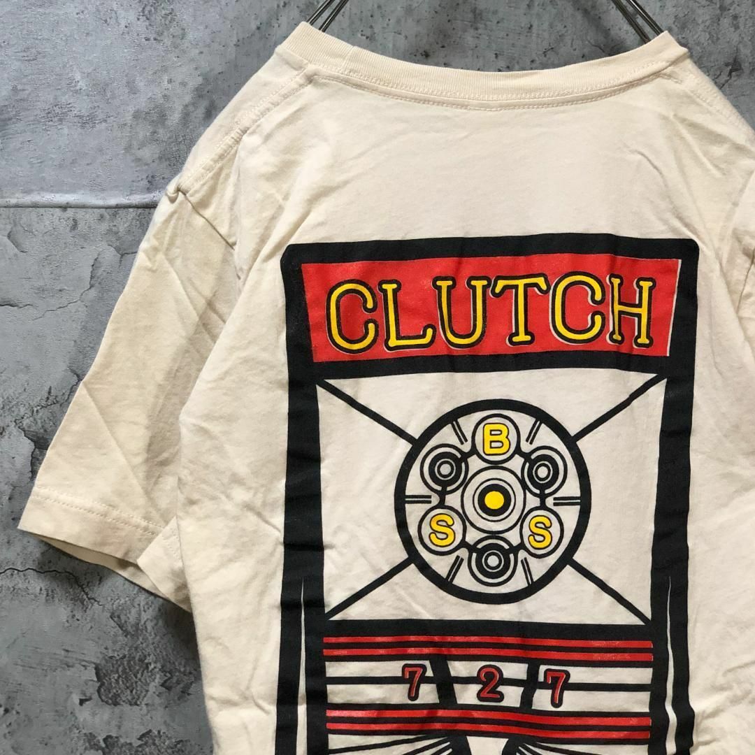 CLUTCH 727 バックプリント USA輸入 ダイヤ Tシャツ メンズのトップス(Tシャツ/カットソー(半袖/袖なし))の商品写真