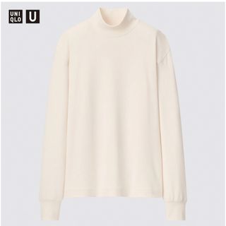 ユニクロ(UNIQLO)のヒートテックコットンモックネックT(長袖)　UNIQLO(Tシャツ(長袖/七分))