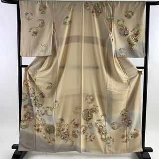 訪問着 身丈164.5cm 裄丈66cm 正絹 秀品 【中古】(着物)