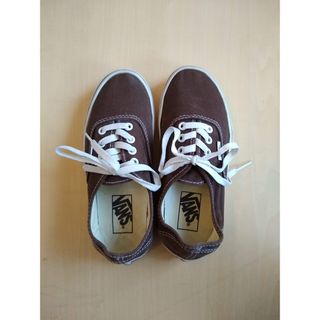 ヴァンズ(VANS)のvans オーセンティック　ブラウン　22.5cm us women6 used(スニーカー)