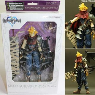 エニックス(ANYCCS)のPLAY ARTS(プレイアーツ) クラウド キングダムハーツバージョン KINGDOM HEARTS(キングダム・ハーツ) 完成品 可動フィギュア スクウェア・エニックス(ゲームキャラクター)