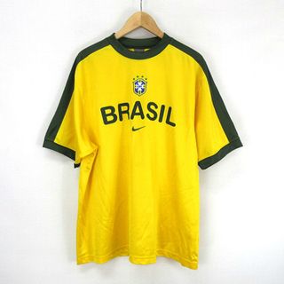 NIKE - ナイキ NIKE ナイキ ボディ BRASIL ブラジル ユニフォームL黃