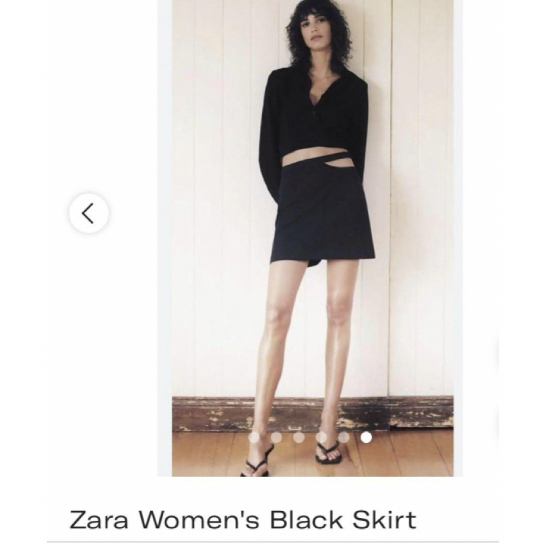 ZARA(ザラ)のZARA  カットアウトミニスカート レディースのスカート(ミニスカート)の商品写真