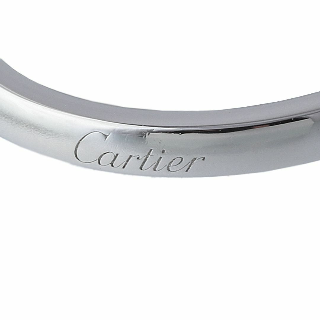 Cartier(カルティエ)のカルティエ ダイヤ リング バレリーナ ウェディング ハーフ #49 Pt950 箱 保証書(2019年) 新品仕上げ済 Cartier【16465】 レディースのアクセサリー(リング(指輪))の商品写真