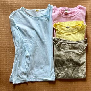 レナウン　Tシャツ 長袖１枚　 (半袖３枚　おまけ付き)(Tシャツ(長袖/七分))