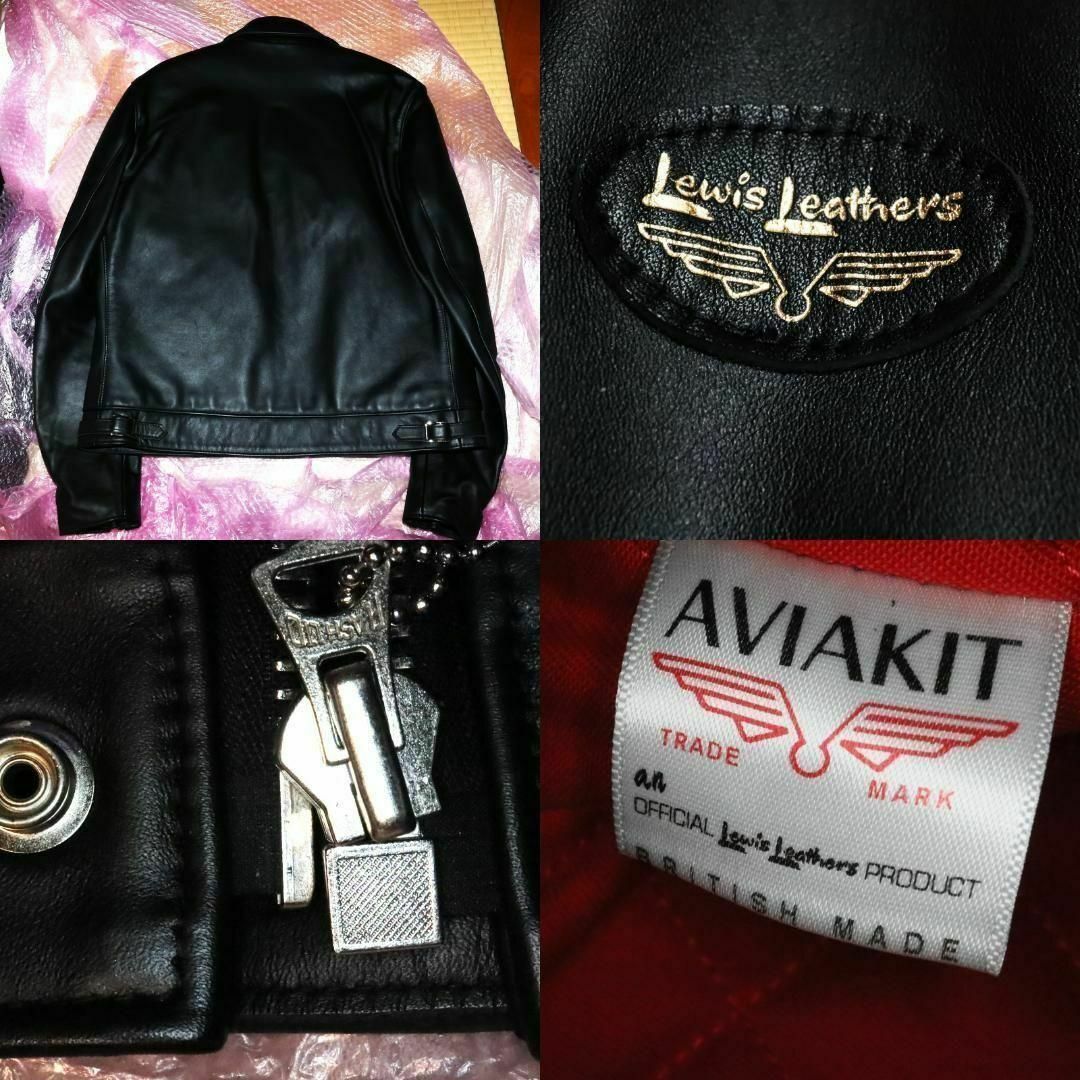 Lewis Leathers(ルイスレザー)のルイスレザーCORSAIR44コルセアLewis Leathersタイトフィット メンズのジャケット/アウター(ライダースジャケット)の商品写真