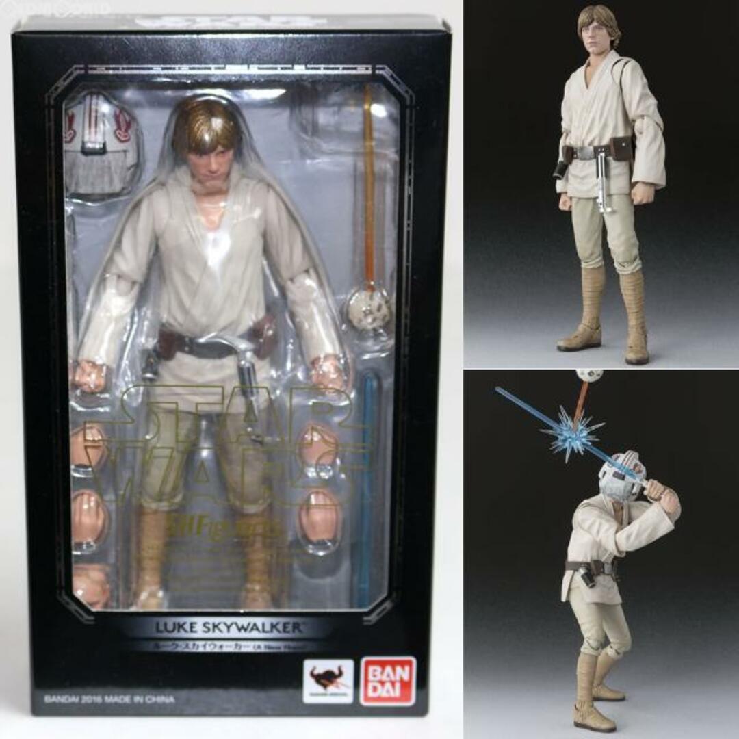 BANDAI(バンダイ)のS.H.Figuarts(フィギュアーツ) ルーク・スカイウォーカー(A NEW HOPE) スター・ウォーズ 完成品 可動フィギュア バンダイ エンタメ/ホビーのフィギュア(SF/ファンタジー/ホラー)の商品写真